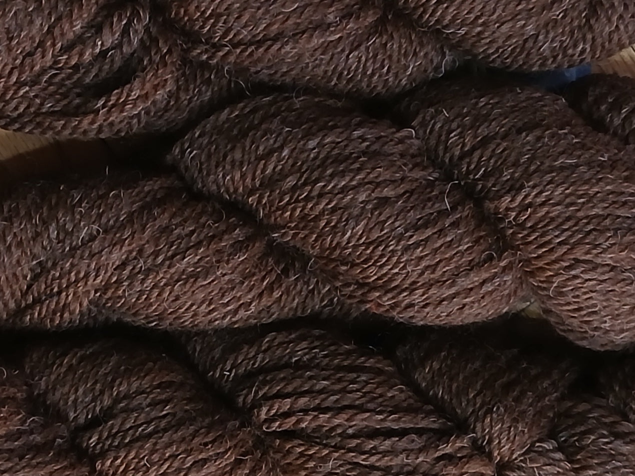 Shetland Yarn with Sari Silk - 4 oz - Pennsylvania