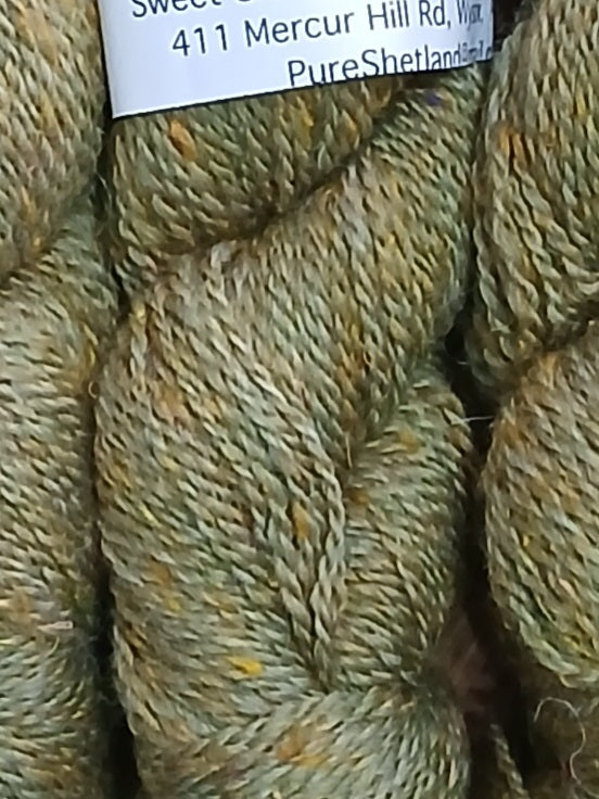 Shetland Yarn with Sari Silk - 4 oz - Pennsylvania