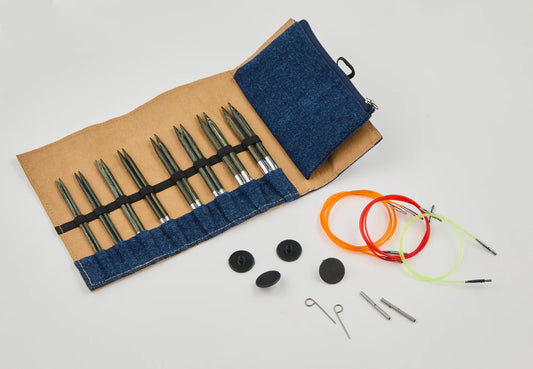 Indigo Wood 5" Normal IC Needle Set