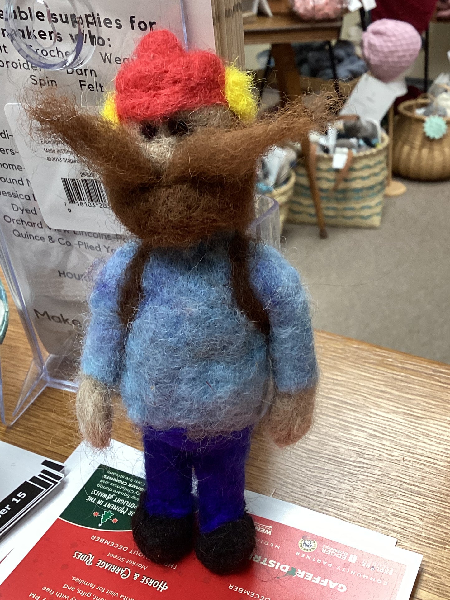 Locally Made Needle Felted Figures (NY)