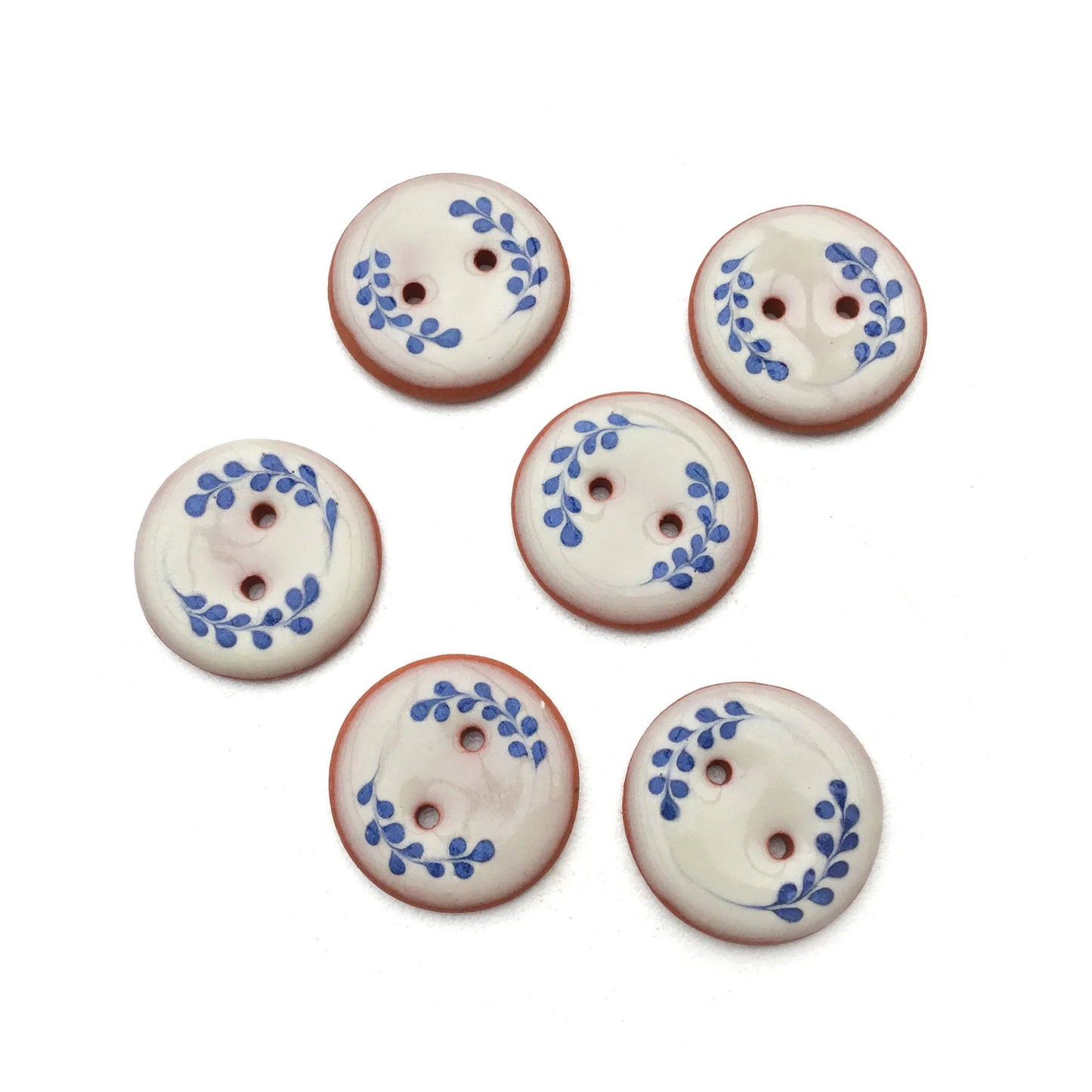 Hand Painted Clay or Porcelain Buttons