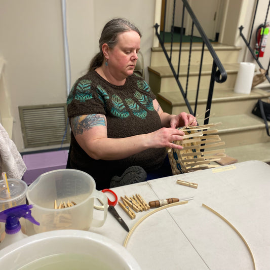 "Doorknob" Basket Weaving Class