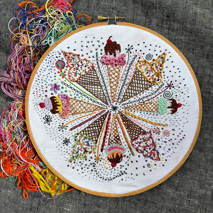 Dropcloth Samplers - Embroidery Kits