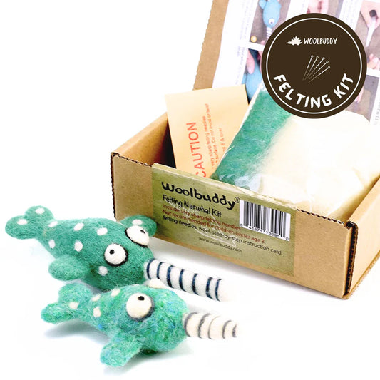 Needle Felting Kits from WoolBuddy