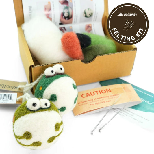 Needle Felting Kits from WoolBuddy