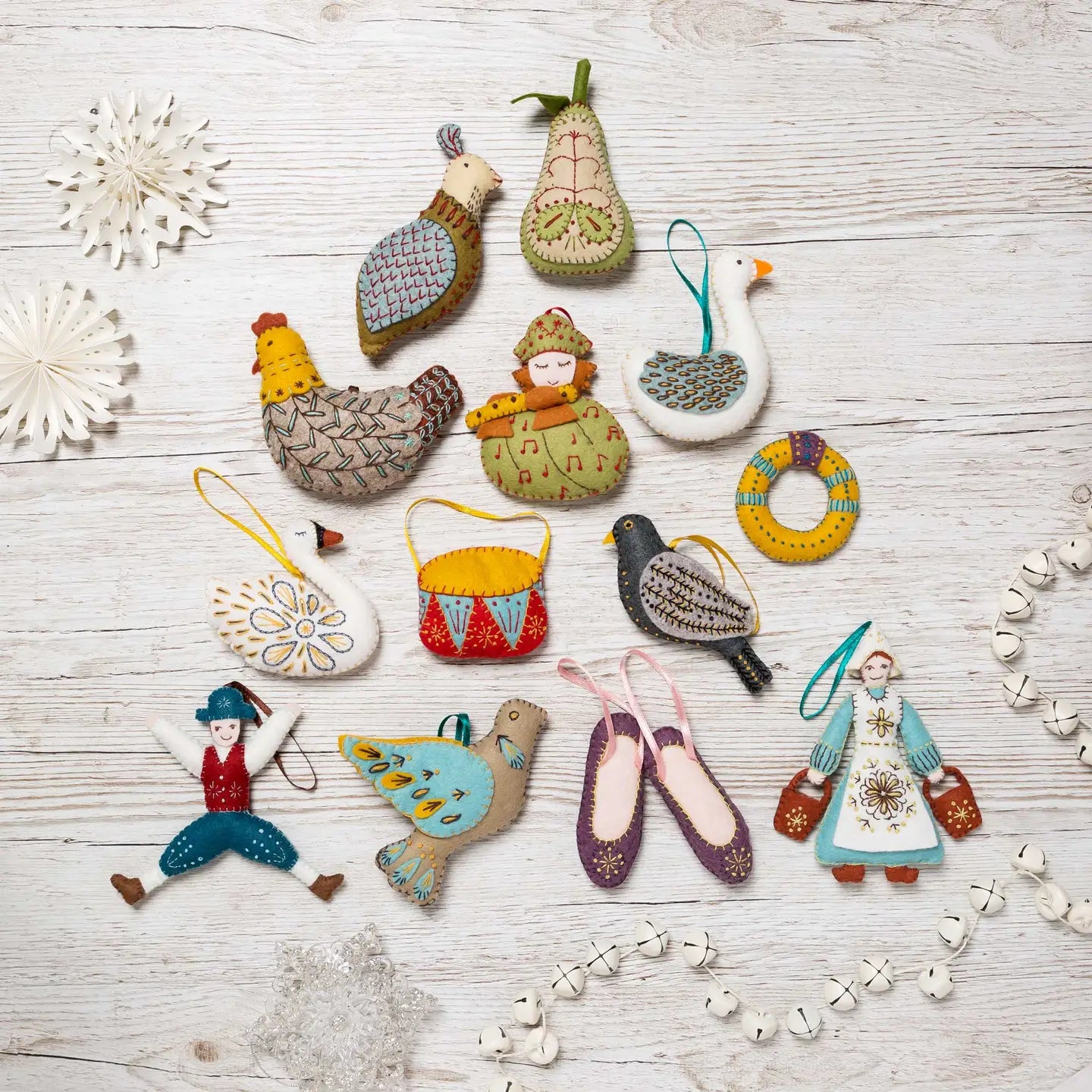 12 Days of Christmas Felt Kit - Corinne Lapierre