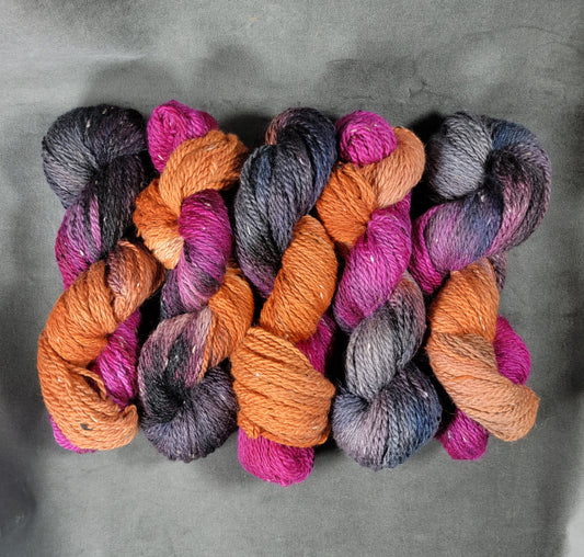 Hand Dyed Merino and Baby Alpaca Yarn (NY)/Aran