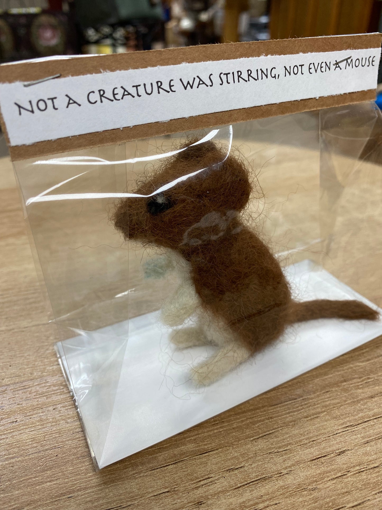 Locally Made Needle Felted Figures (NY)